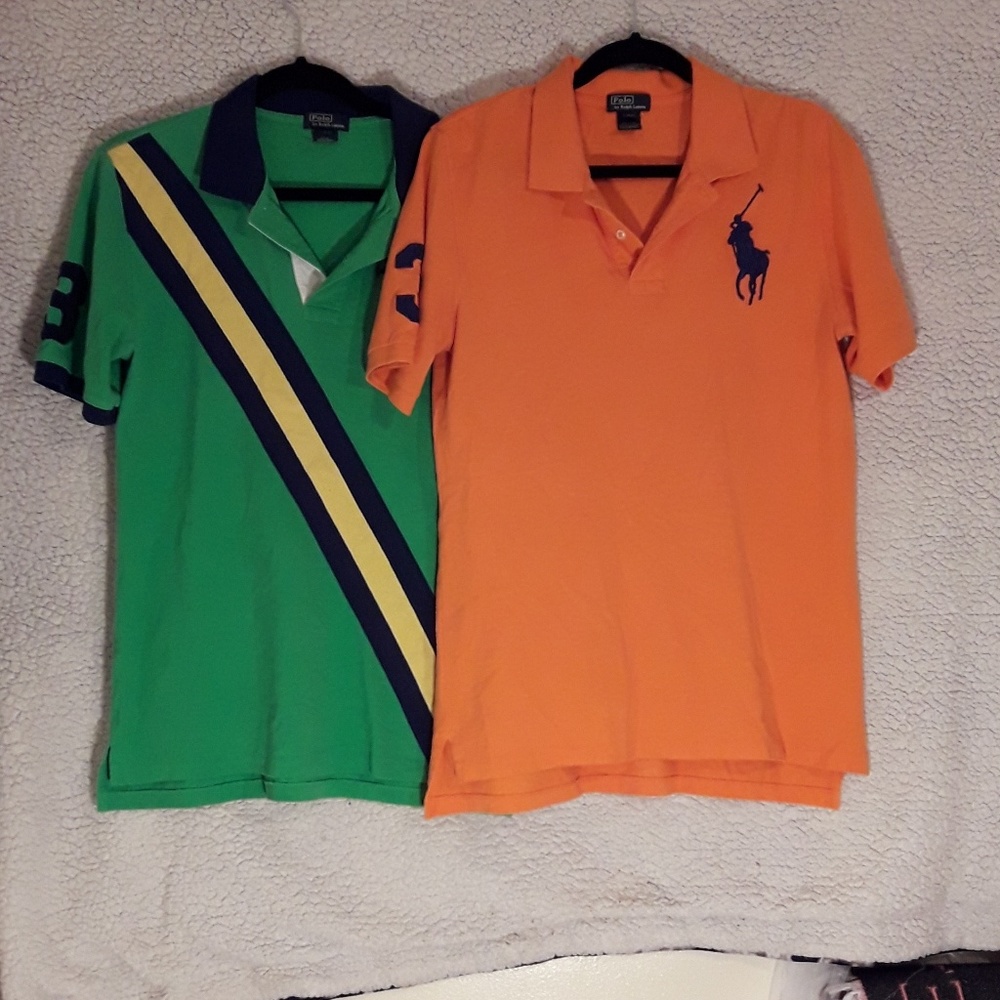 2 Polo shirts